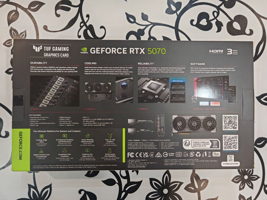 Видеокарта Nvidia Geforce Rtx 5070 12 GB