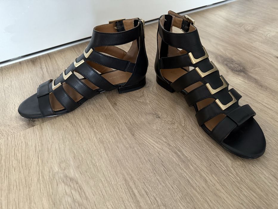 Sandale piele Calvin Klein