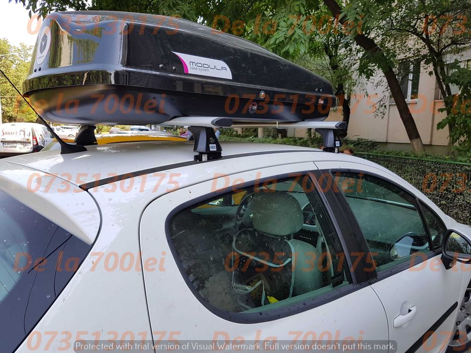 Bare transversale portbagaj PEUGEOT 207 307 3008 * 308 4008 407 * 5008