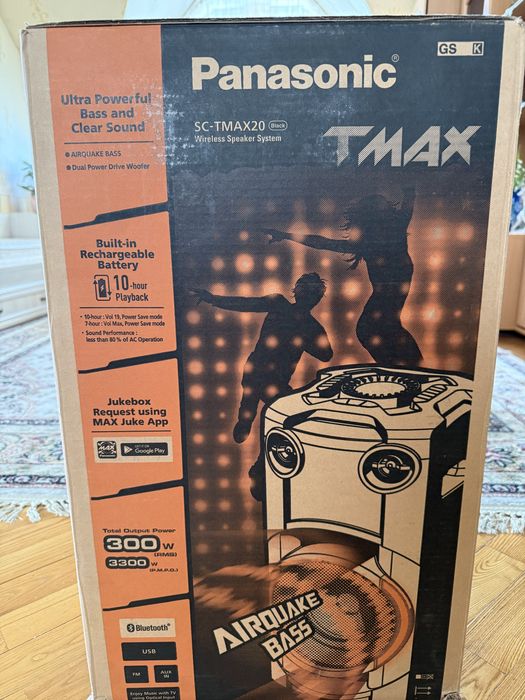 Музыкальный центр Panasonic sc-tmax20