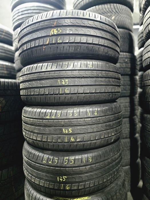 4x 225/55/17 VARA PIRELLI Stare excelentă