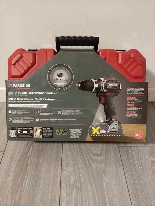 Bormasina 20 V Parkside Performance pe acumulator