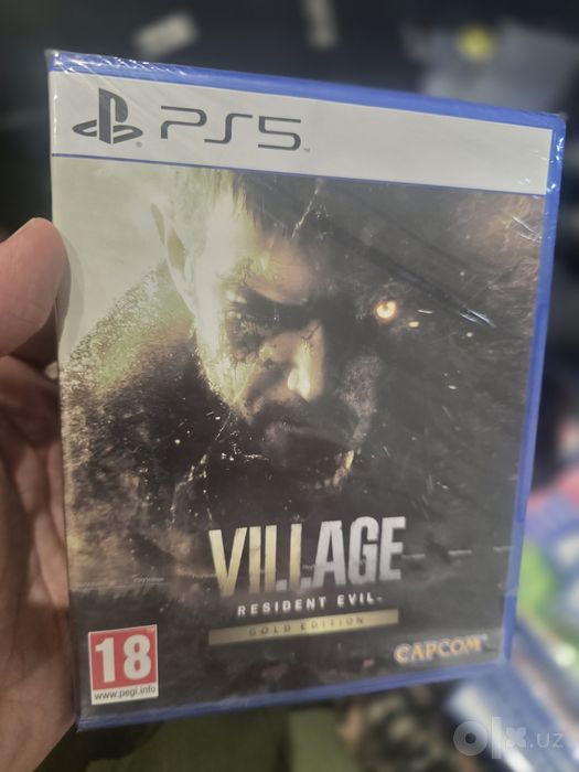 Новвй в упаковке ps4 resident evil village