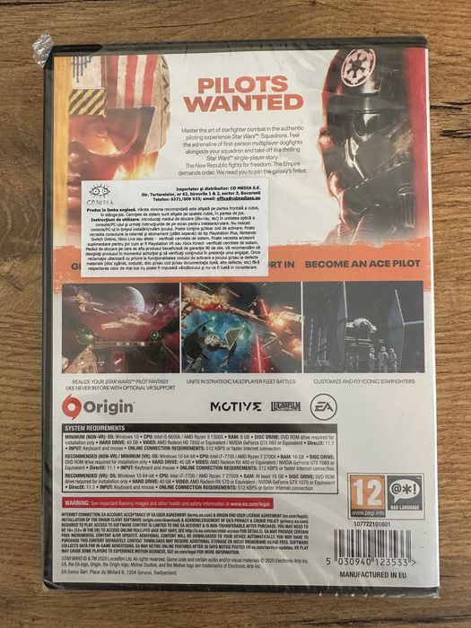 Joc Star Wars Squadrons - PC - nou / sigilat