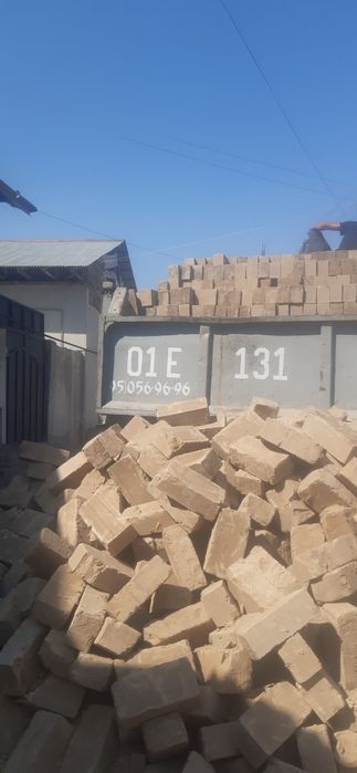 Xom gʻisht pishgan g'isht yetkazib beramiz