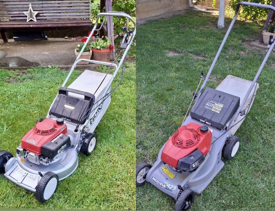 Mașină de tuns gazon Honda HR 194 si Honda HRB  423