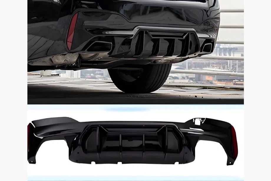 Диффузор бмв 5 серии G30 на рест и дорест