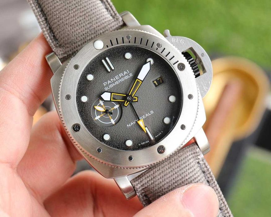 Ceas automat bărbătesc Panerai Submersible Navy SEALs Edition