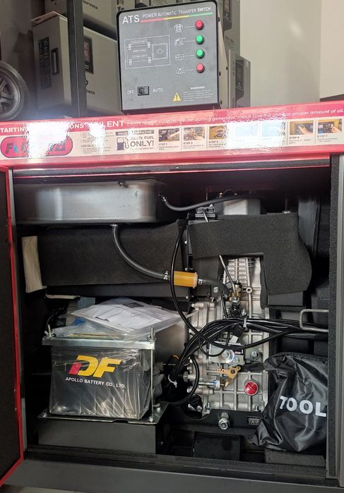 Generator fujeeta 12KWA+AVR 220V