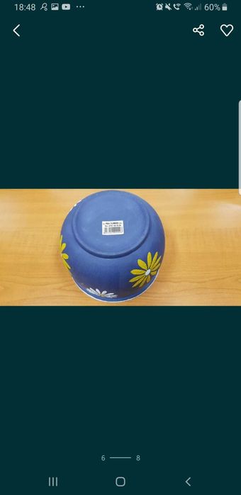 Ghiveci masca ceramica decorativa