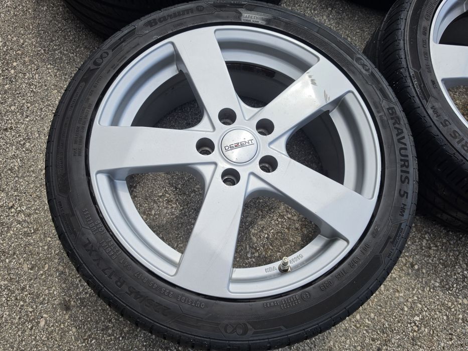 5х112/17 с гуми VW Audi Skoda Seat 5x112/17 Фолксваген Ауди Шкода Сеат