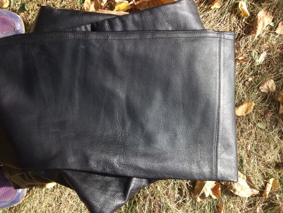 Панталон от естествена кожа. XL,38,42