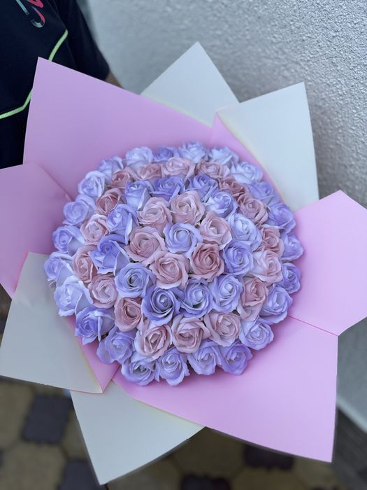 Buchet trandafiri de sapun