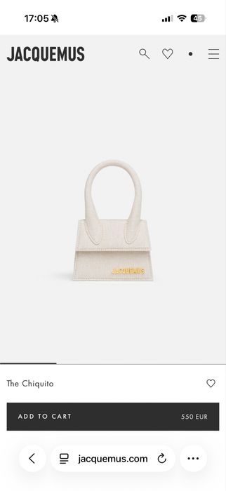 Jacquemus le chiquito оригинална