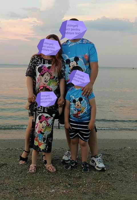 Set mama-fiica, tata-fiu, 100 lei/set