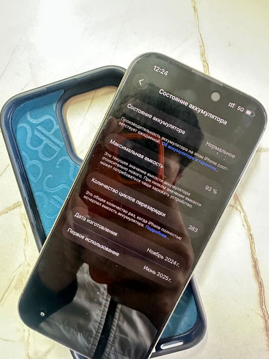 Iphone 16 pro емкость 93 помият 128