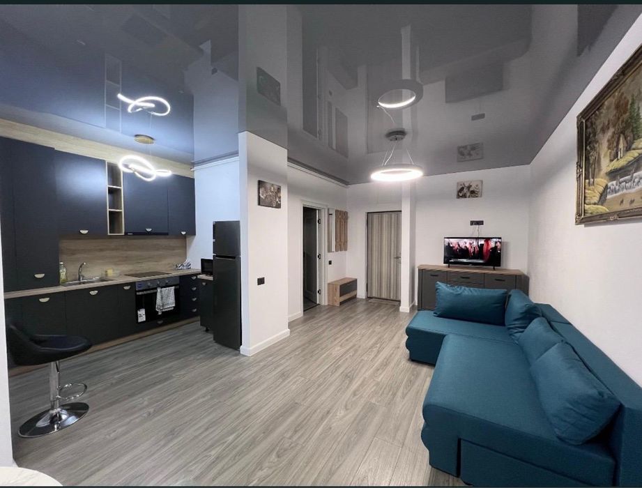 Apartament 1 camera, parcare, mobilat/utilat, bloc nou, centrul vechi