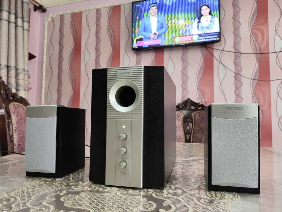 Orginal 2.1 Microlab subwoofer sotiladi aybi yo‘q