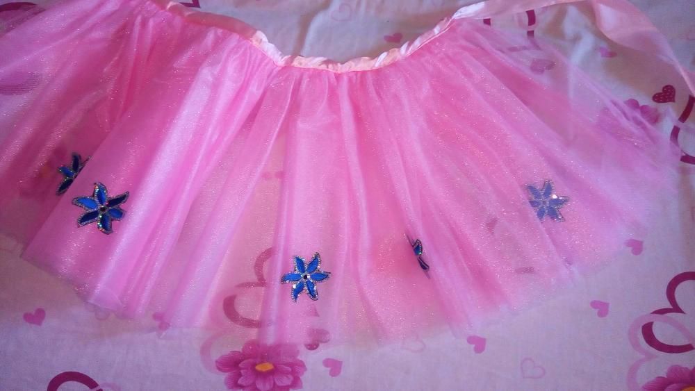 Fusta tutu roz, 8-12 ani
