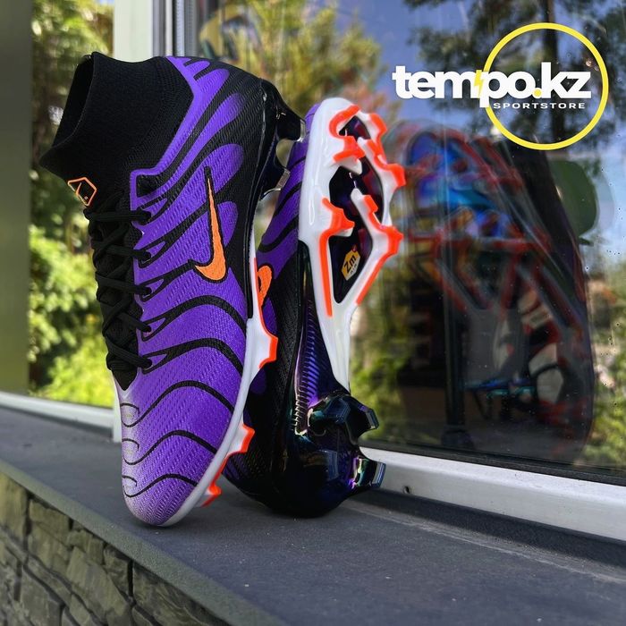 Nike Mercurial Air Zoom Mbappe фиолетовый бутсы футбольные