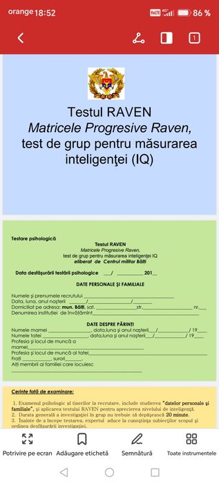 Vând teste psihologice MAI,MAPN ,armată ,poliție ,penitenciar ,pompieri ,jandarmerie