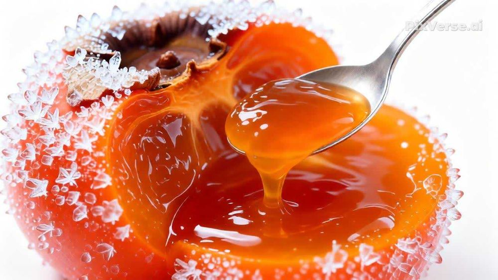 Замороженная хурма в вакуумной упаковке (Эко-продукт)