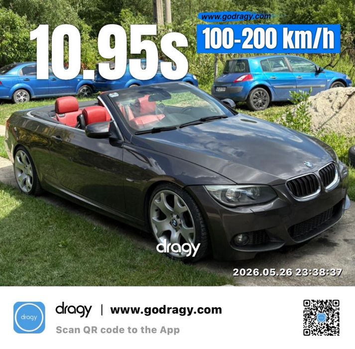BMW E93 330d 2011 Stage 2+ 390cp