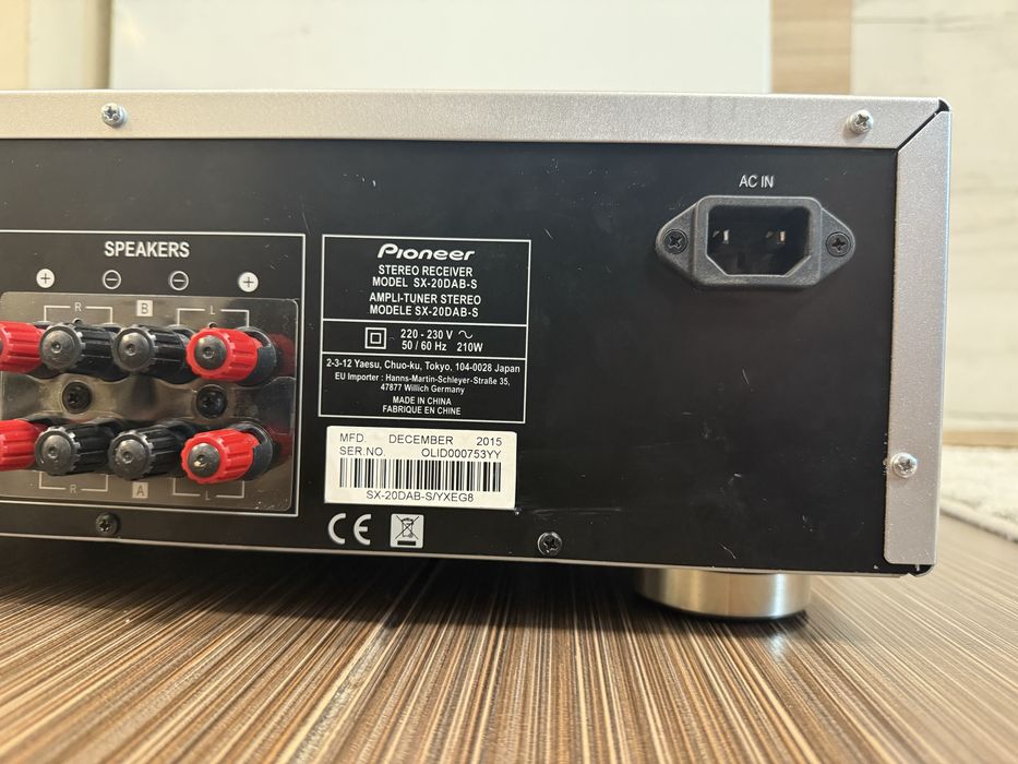 Pioneer SX-20Dab Стерео ресивър