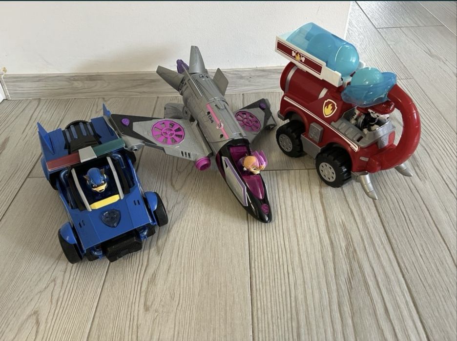 Vand diferite masinute din Paw Patrol- movie