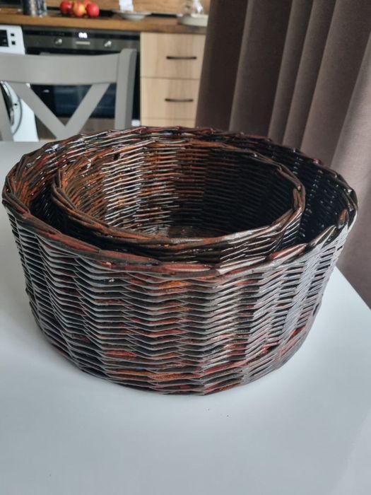 Плетени кошници за съхранение