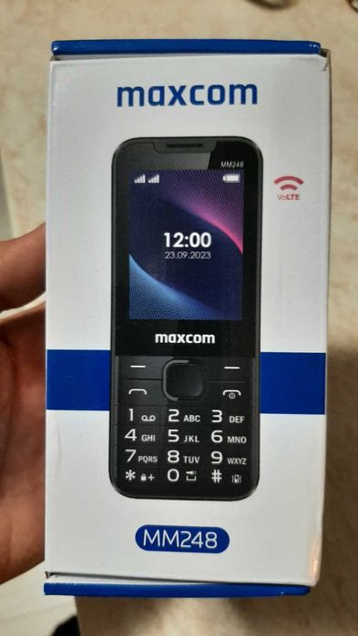 Telefon Mobil Maxcom MM248 4G Dual Sim Black