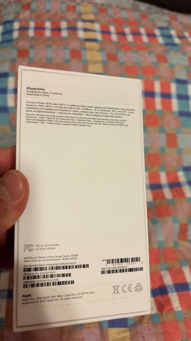 iPhone 14 PRO 256 GB с 2 eSIM и mvwave