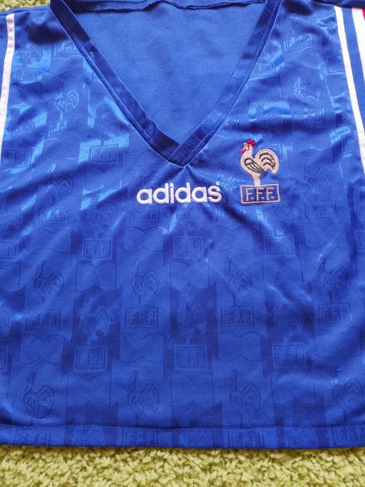 Tricou Fotbal Feminin Franta 1996/98