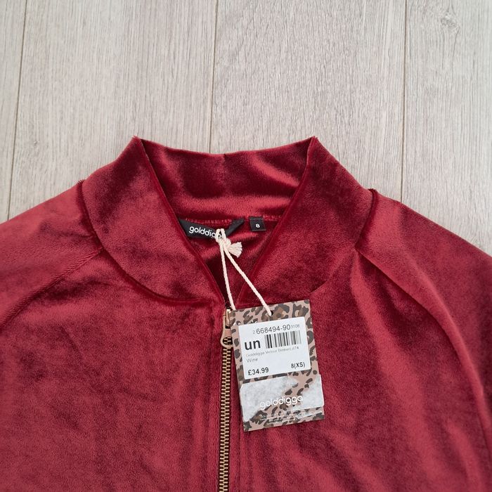 Дамско кадифено горнище Golddigga  Veloul, размер - XS.