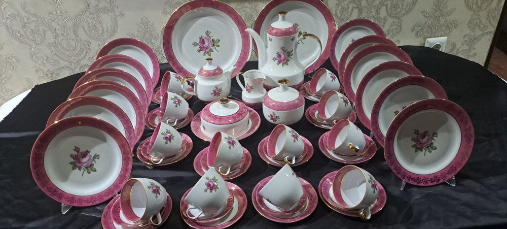 Германия редкий чайный сервиз на 12 персон 55 придмета новый