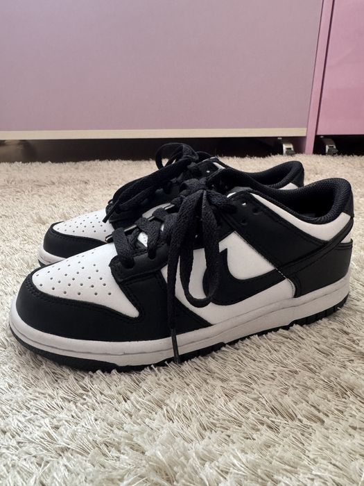 Маратонки nike dunk low зебра