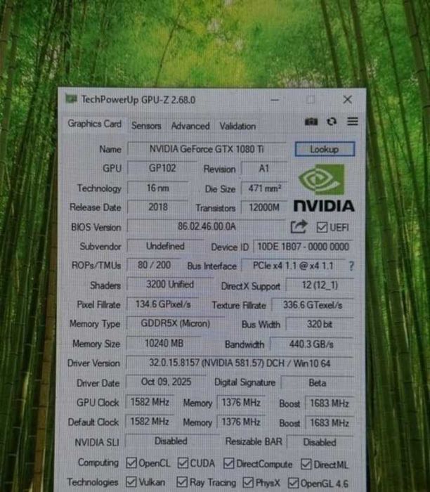 Видеокарта 1080ti 10gb (p102-100)