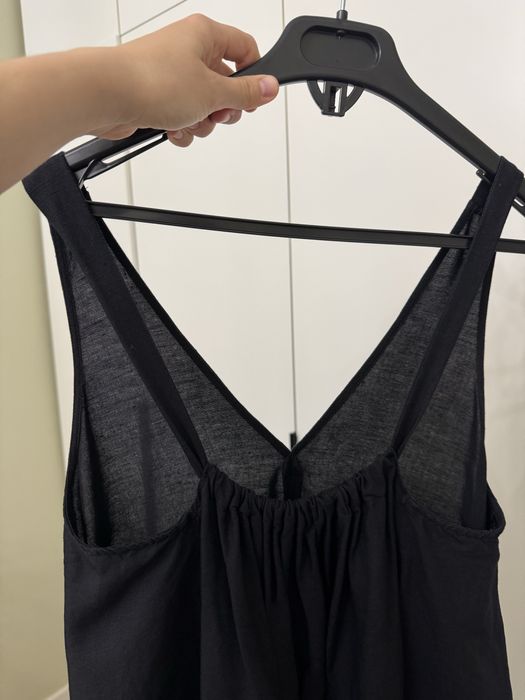 Льняное платье oysho