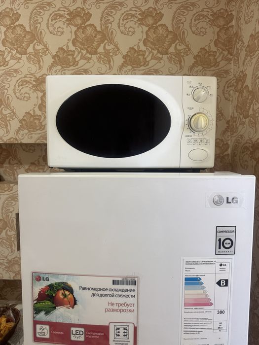 Продается микроволновка LG