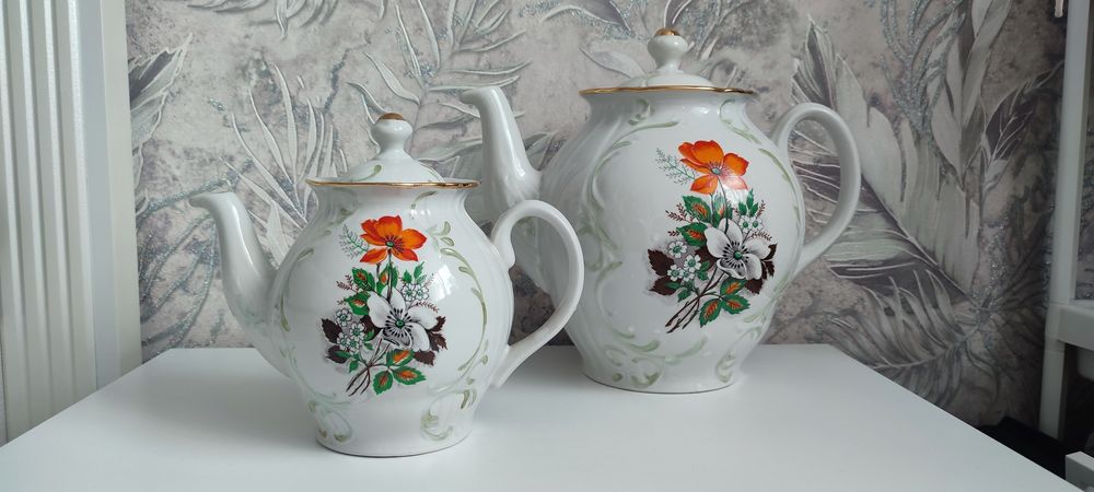 Фарфоровые чайники СССР