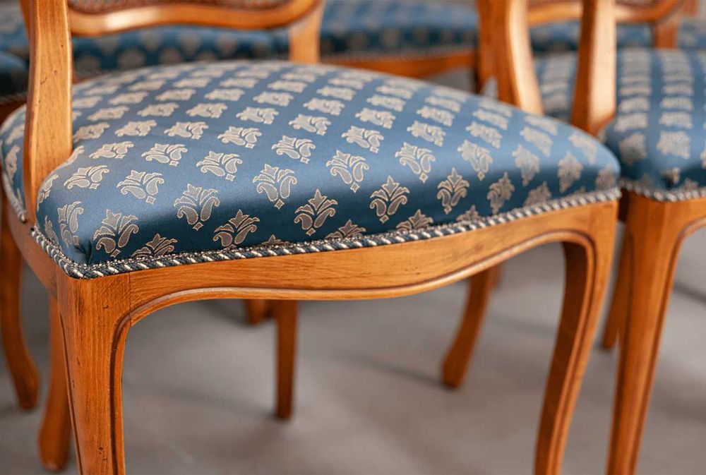 Сет столове - 6 бр. в стил ЛУИ XV