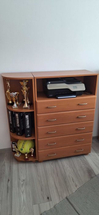 Etajera cu sertare cu coltar detasabil pe ce latura doriți