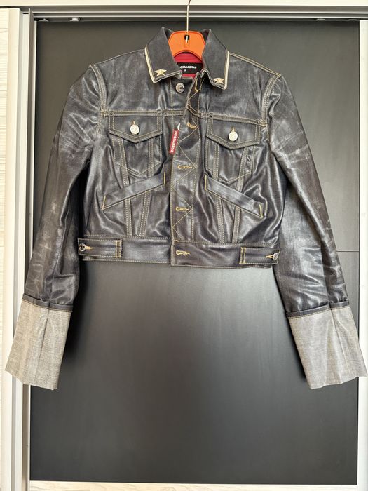 Дамско дънково яке