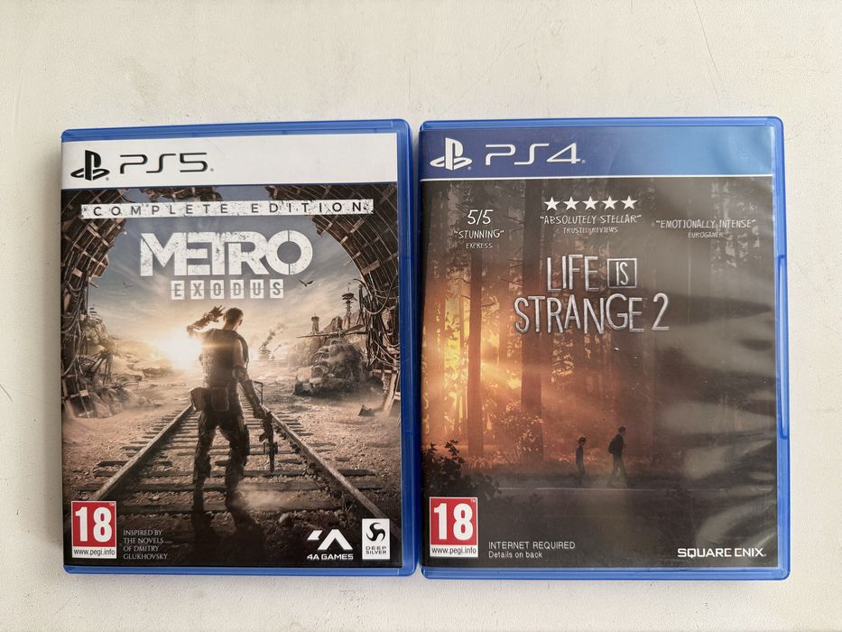 Metro exodus/Life is strange 2