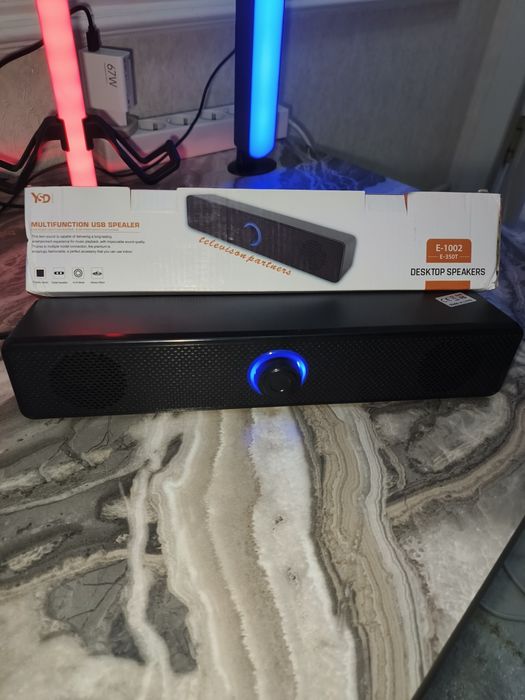 Саундбар для ПК и TV, Ноутбука!
2️⃣ Компьютерный саундбар (