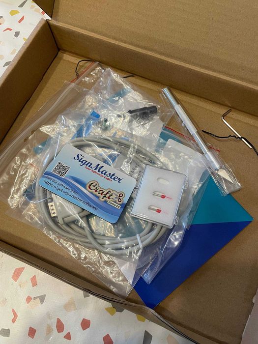 Плотер VEVOR Vinyl Cutter, 375mm Vinyl Plotter, LED Screen Plotter Cutter