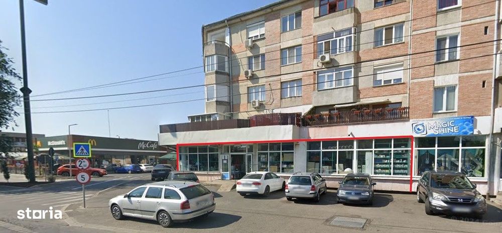 Spatiu comercial de inchiriat pe Bd. Stefan Cel Mare, Rogerius -Oradea