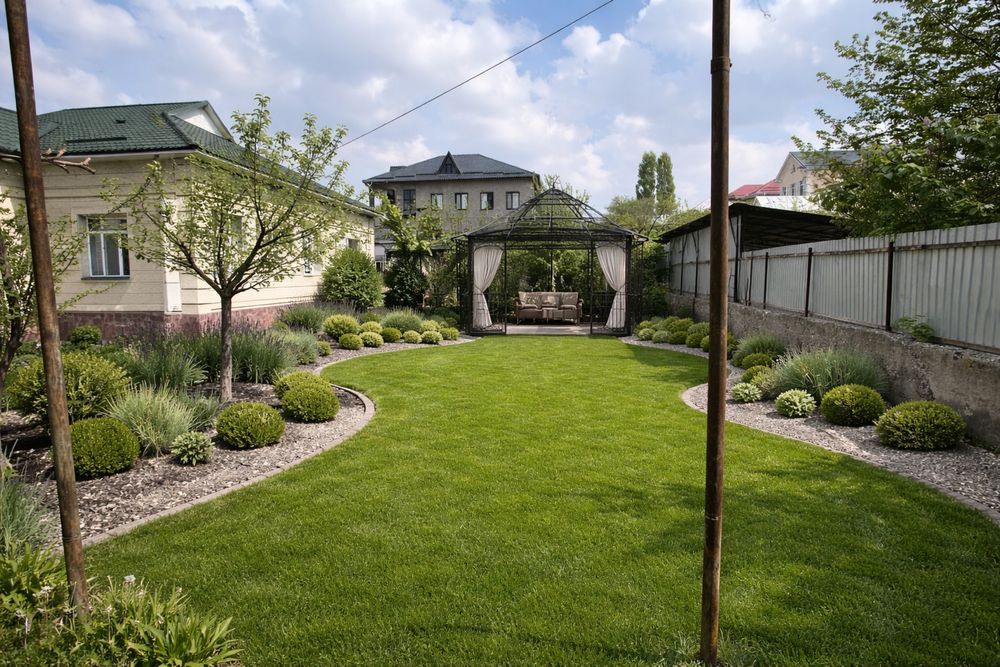 Газон,автополив,дизайн