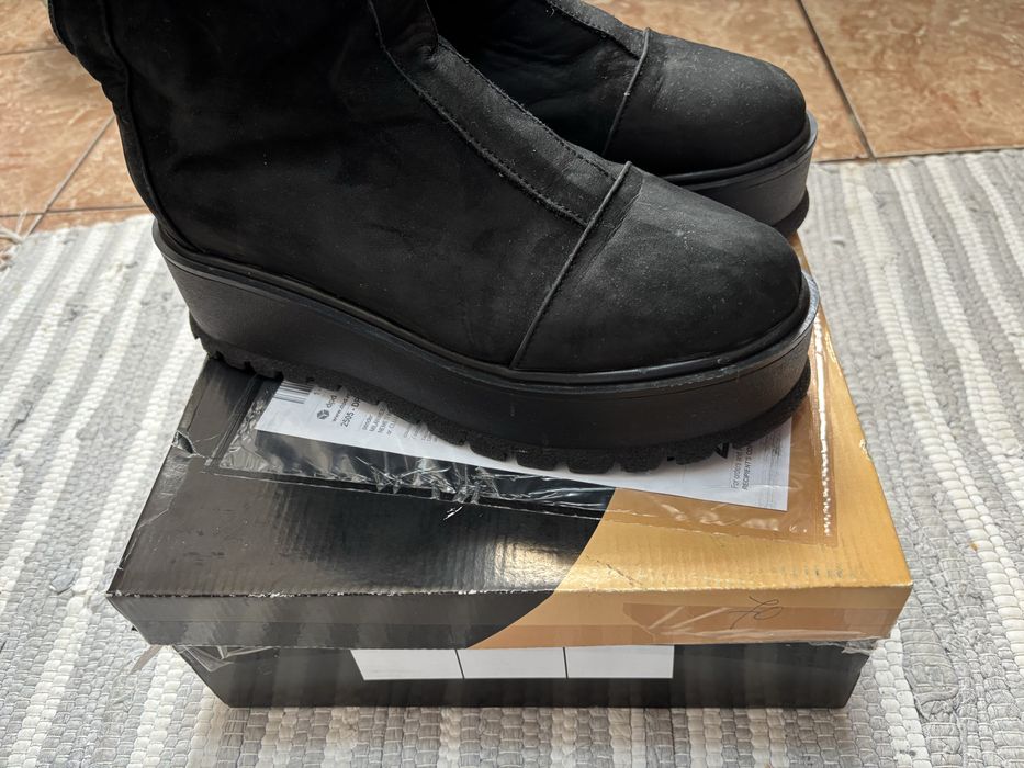 Ghete piele naturalǎ Miarma Shoes