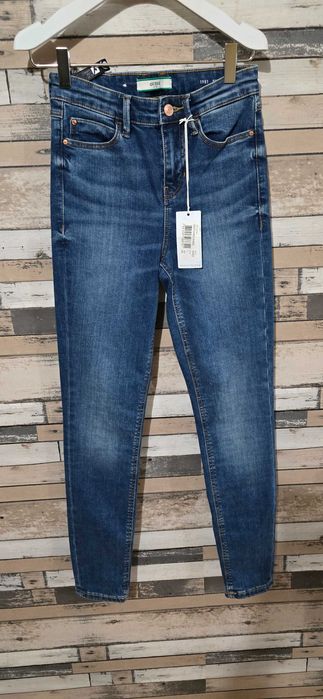 Guess xs-дамски дънки с висока талия (х-613)